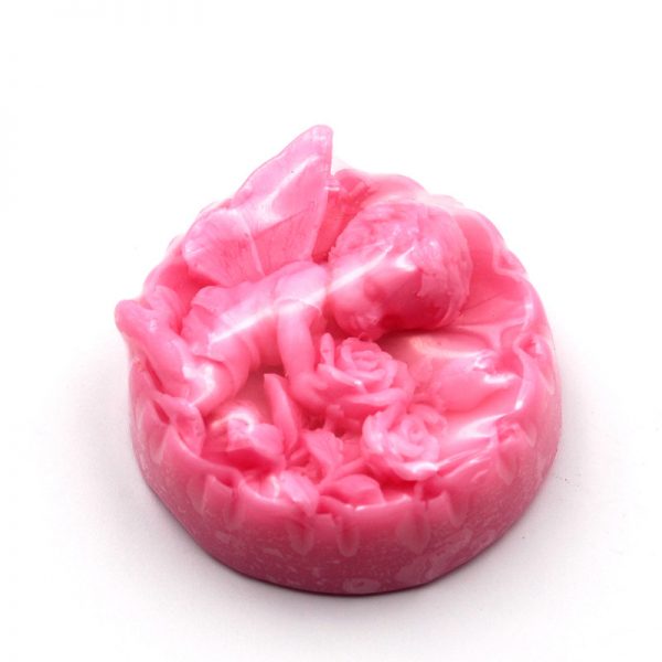 Soap Flower with Bare Base Soap Gold 24k Soap Slicone Cover