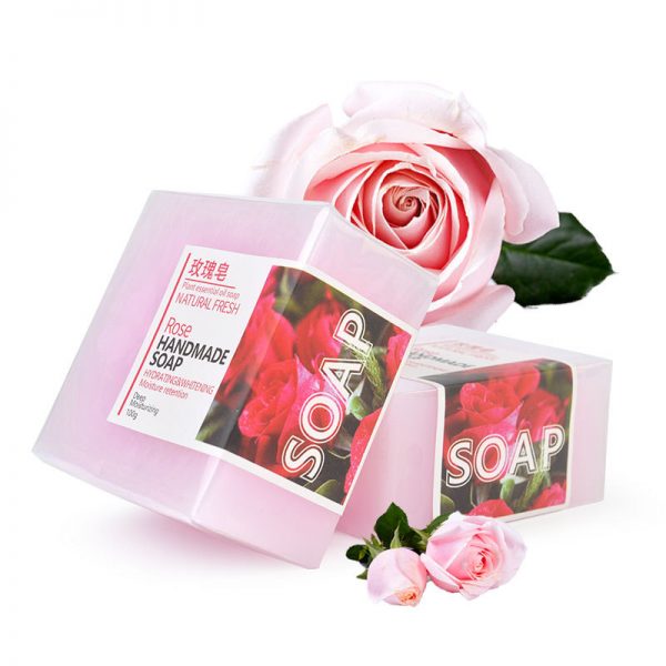 Chinese Whitening Soap Bamboo Glycerin Soap Bamboo Tray Soap