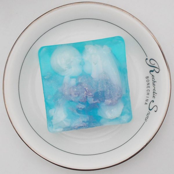 Foaming Hand Soap Glass Rose Soap Flower Bouquet Womens Soap