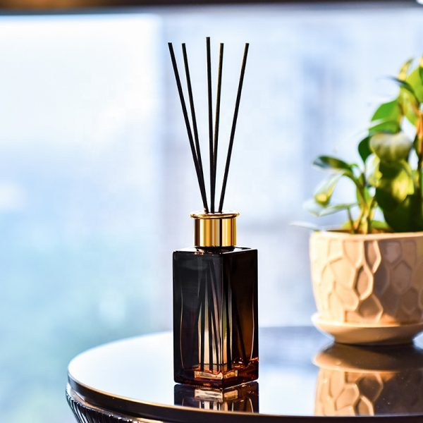 Red Reed Diffusers Empty Aroma Reed Diffuser Glass Diffuser Bottle