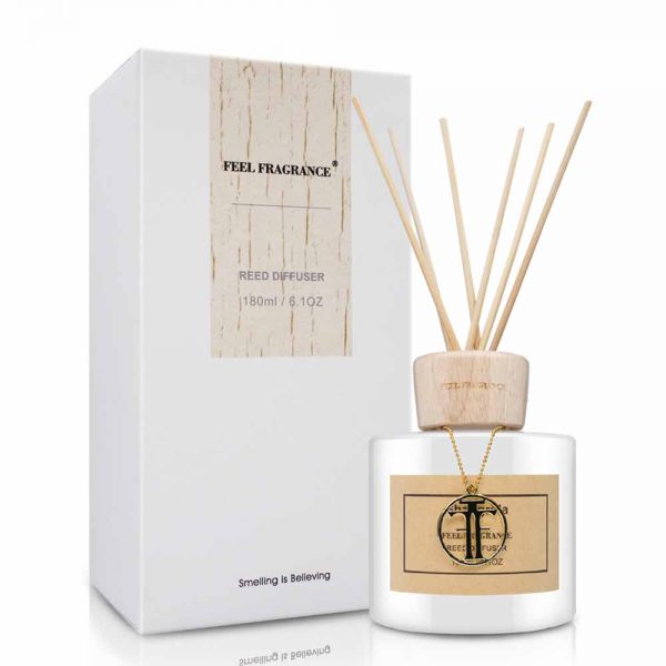 Bamboo Fragrance Diffuser Oud Wood Diffuser Pre Fragranced Reeds