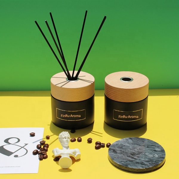 Empty Reed Diffuser Bottle 100ml Reed Diffuser Black with Package