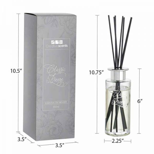 Bamboo Fragrance Diffuser Oud Wood Diffuser Pre Fragranced Reeds