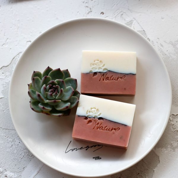 Handmade Turmeric Soap Watermelon Soap Soap Flower Head