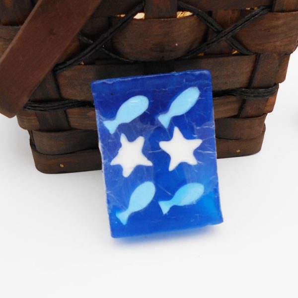 Natural Blue Soap Natural Cold Pressed Soap Donuts Soap Barr