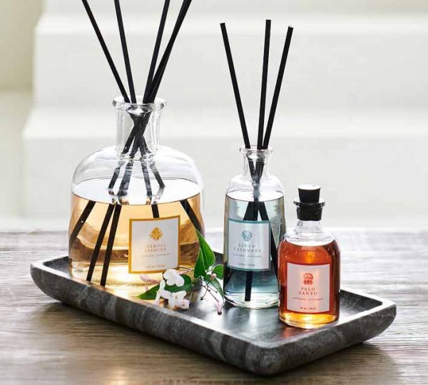 Empty Reed Diffuser Hexagonal Glass Perfume Reed Diffuser Bottle