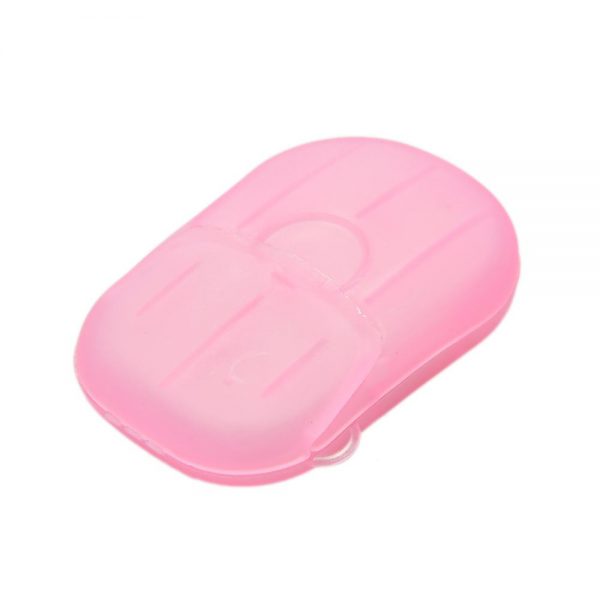 Effective Whitening Soap Paper Soap Travel Bamboo Soap Set