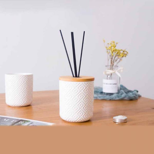 Custom Reed Diffuser Sticks Black Reed Diffuser Bottle Frosted