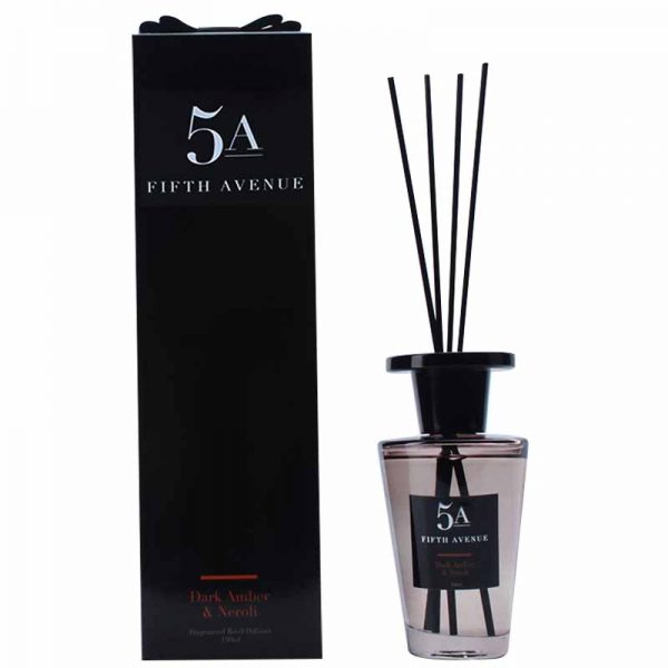 Reed Diffuser Glass Bottle Frosted Flower Design Reed Diffuser