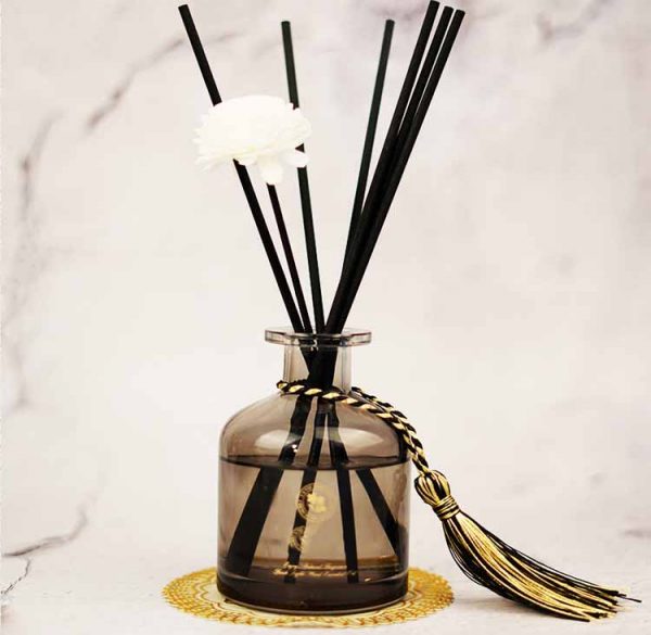Diffuser Sticks Reed Glass Bottle Aroma Reed Diffuser Set 250 ml