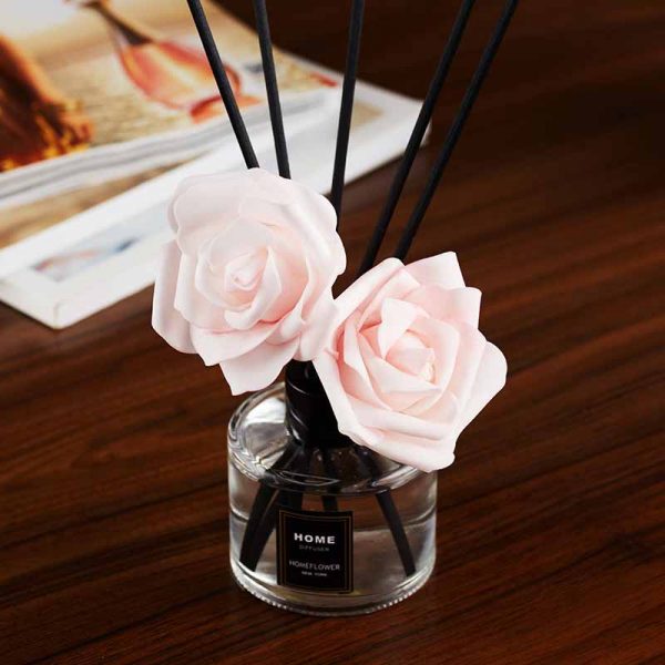 Amber Glass Reed Diffuser Bottle Reed Diffuser Gift Box Oils