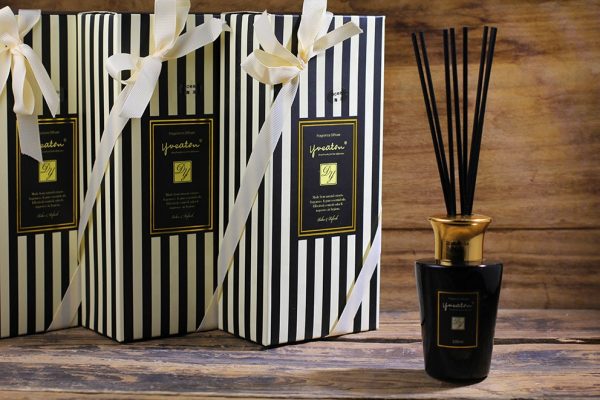 Reed Diffuser 2 Home Fragrance Reed Diffuser with Charcoal Sticks