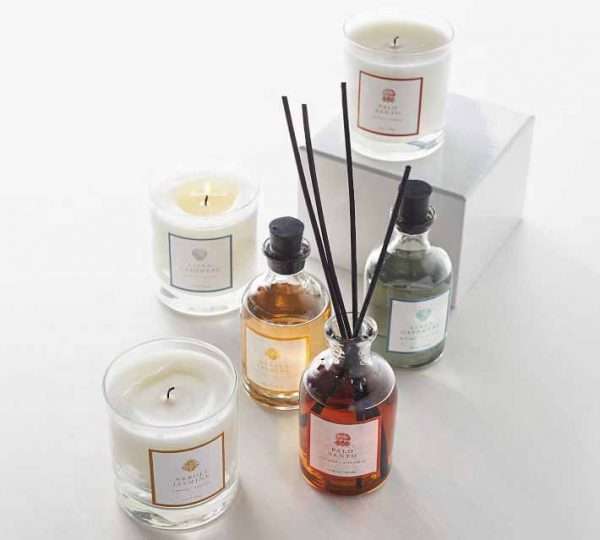 Cement Diffuser Reed Reed Diffuser Fragrant Round Shape Glass Bottle