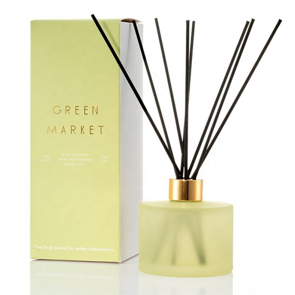 Red Reed Diffusers Empty Aroma Reed Diffuser Glass Diffuser Bottle