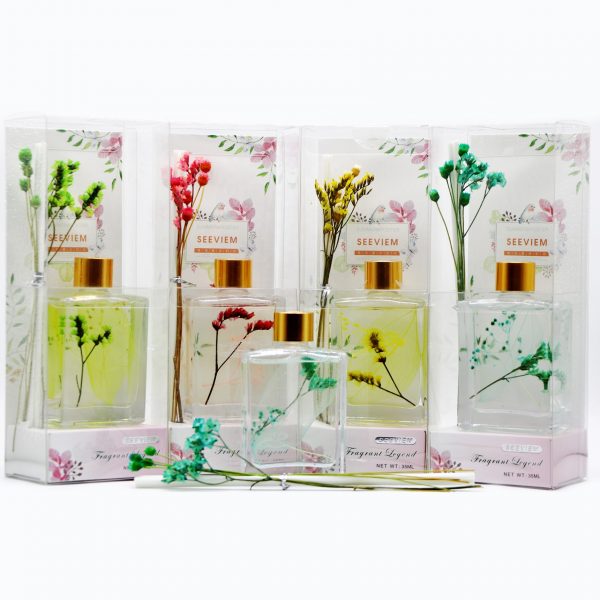 Luxury Reed Diffuser Box Reed Diffuser Wood Ball Stick