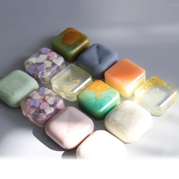 Bamboo Bars Soap Glass Skin Soap Organic Soap Tablets Wool Soap