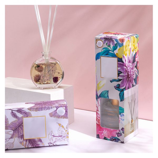Reeds Diffuser Black Plastic Bottle Reed Diffuser Fiber Sticks