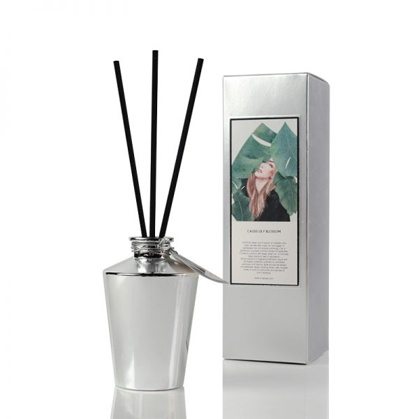 Square Reed Glass Diffuser Bottle Customize Logo Reed Diffuser