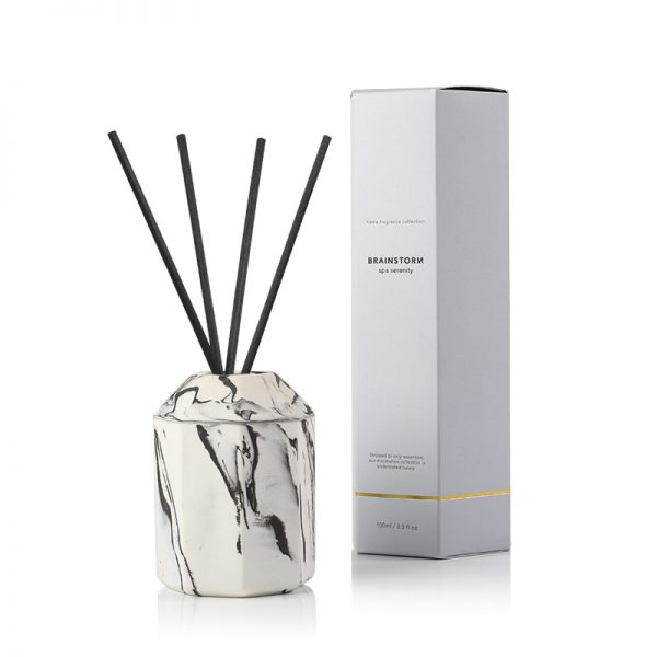 Aroma Oil Bottle with Reed Diffuser Reed Diffuser Bottle Black