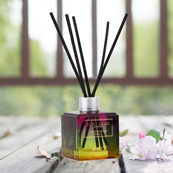 Bamboo Fragrance Diffuser Oud Wood Diffuser Pre Fragranced Reeds