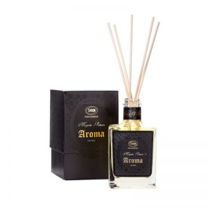 Reeds Diffuser Black Plastic Bottle Reed Diffuser Fiber Sticks