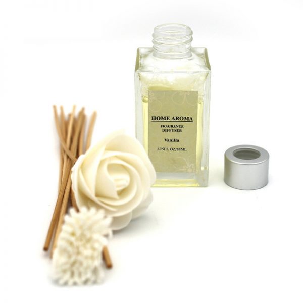 Reed Diffuser Bottles Green Colour Reed Diffuser Bottle Square 150 ml