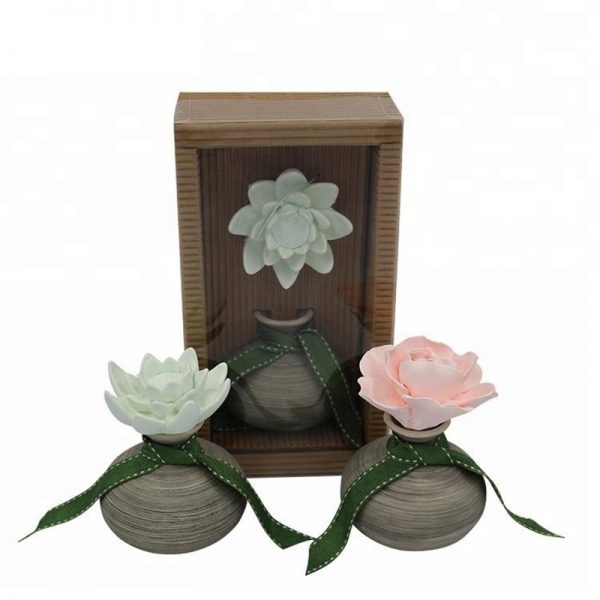 Reed Diffuser Lid Gift Package Rose Frangrance Aroma Reed Diffuser