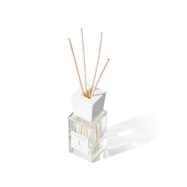 White Reed Diffuser Glass Bottle Reed Diffuser Bottle Luxury Gold