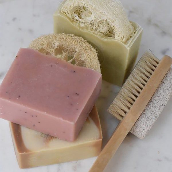 Flower Foam Soap Brow Soap Pen Bamboo Soap Brown Soap