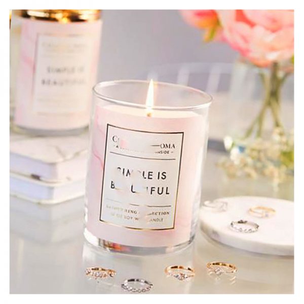 Scented Wax Jasmine Candle