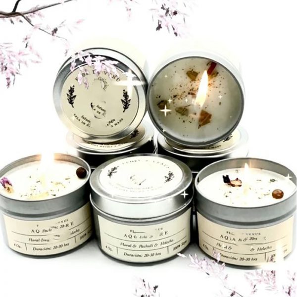 Best Fall Scents Luxury Scented Candle Wood Wick Concrete