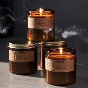 Vanilla Caramel Fragrance Oil Scented Candles In Bulk