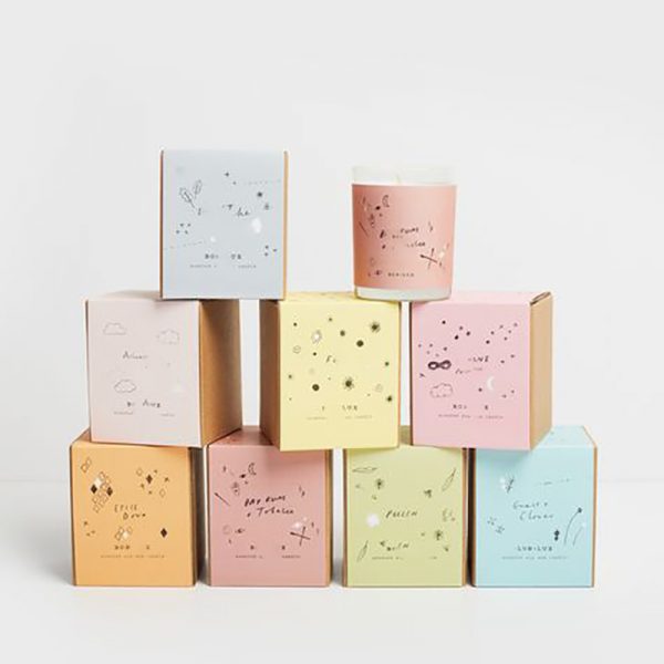 Wholesale Scented Candles Suppliers Amber Glass Soy Scented Candle