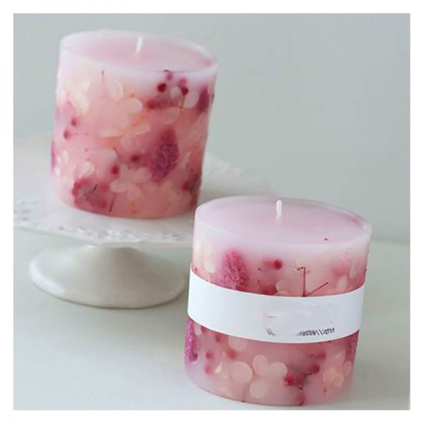 White Barn Mahogany Teakwood Crystal Candles Scent