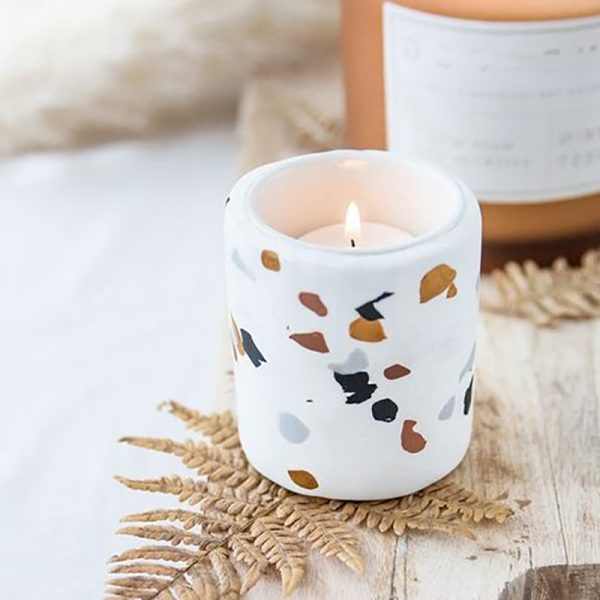 Caribbean Teakwood Scented Candle Wood