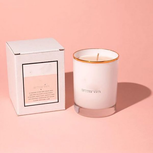 Caribbean Teakwood Scented Candle Wood