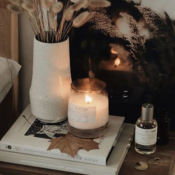 Mahogany Teakwood Oil Luxury Scented Candles Wholesale