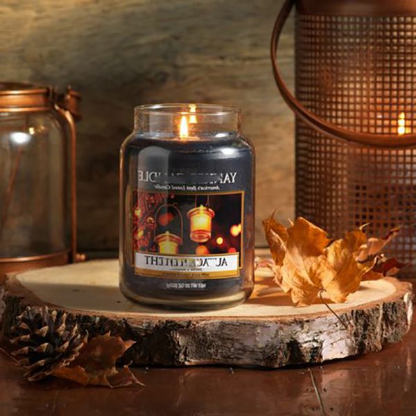 Mahogany Teakwood Oil Luxury Scented Candles Wholesale