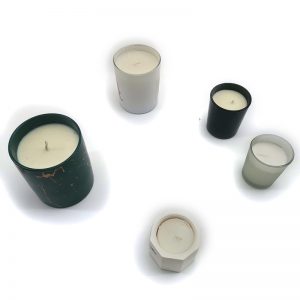 White Musk Candle Cement Candle Scented