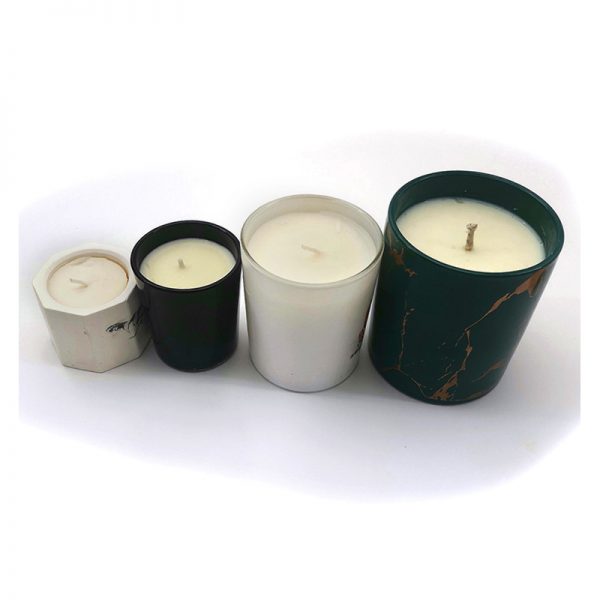 Fresh Balsam Amber Noir Candle Scented Glass