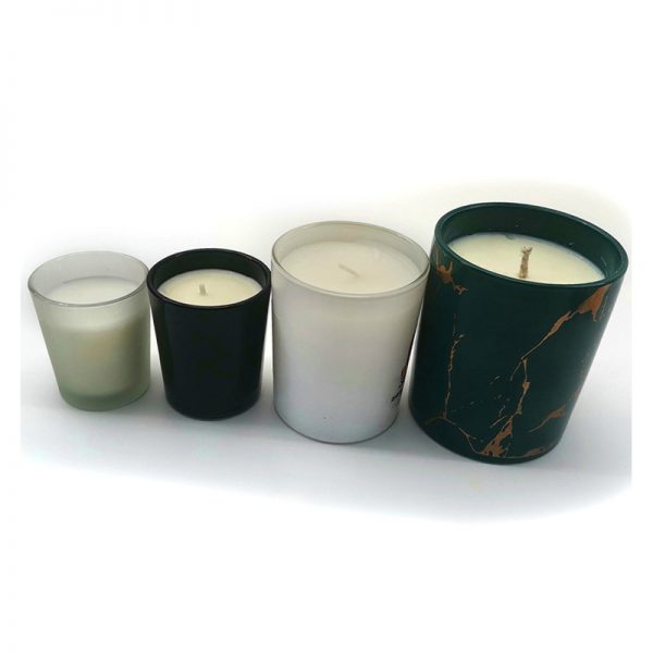 Fresh Balsam Amber Noir Candle Scented Glass