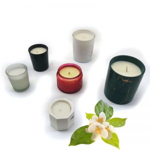 Mint Scented Candles Scented Candle With Fancy Lids
