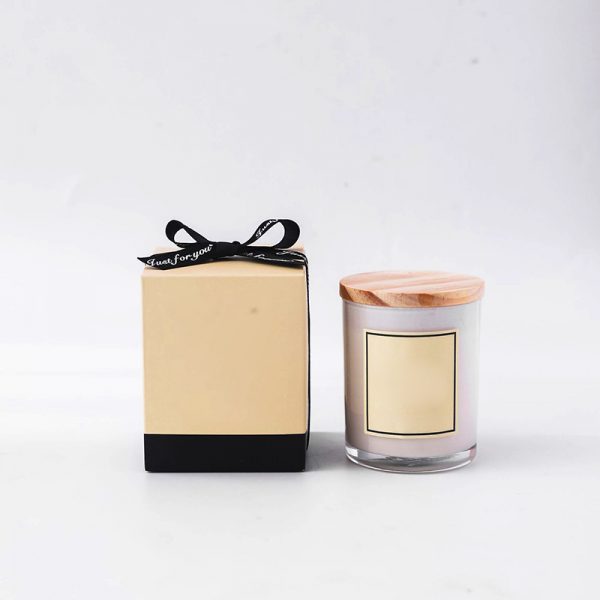 Aldi Scented Candles Scented Black Cosmetic Candle Gift Packing Box