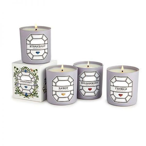 Woodwick White Tea And Jasmine Candles Scented Luxury Black