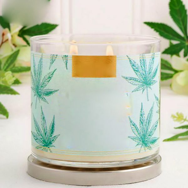 Amber Scented Candles Luxury Scented Candle Jars With LidsC