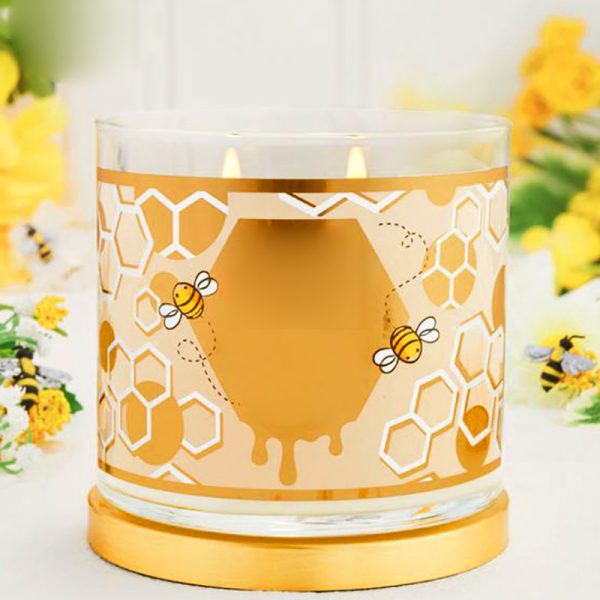 Amber Scented Candles Luxury Scented Candle Jars With LidsC