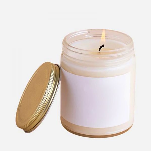 White Barn Mahogany Teakwood Candle Black Glass Scented Candle