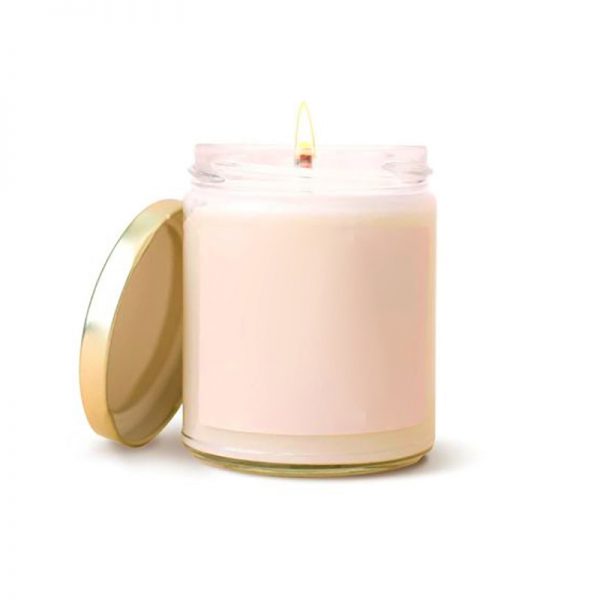 White Barn Mahogany Teakwood Candle Black Glass Scented Candle