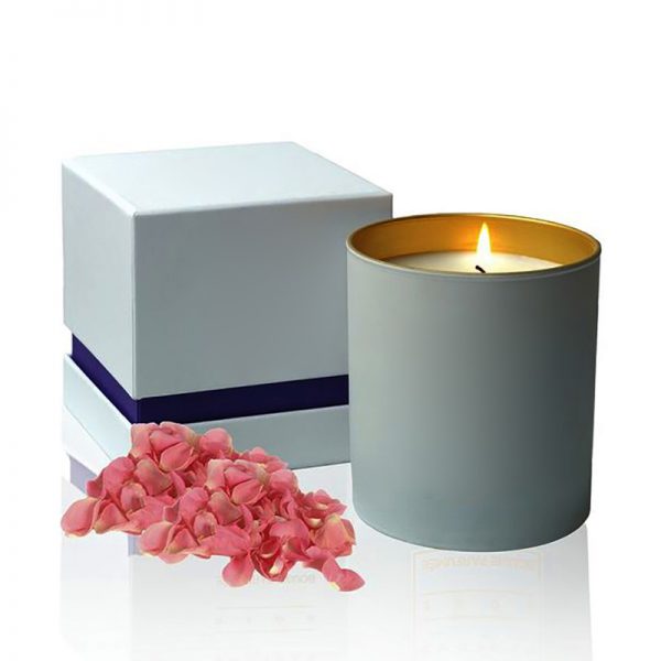 Volcano Scent Dry Flower Organic Lavender Soy Wax Scented Candle