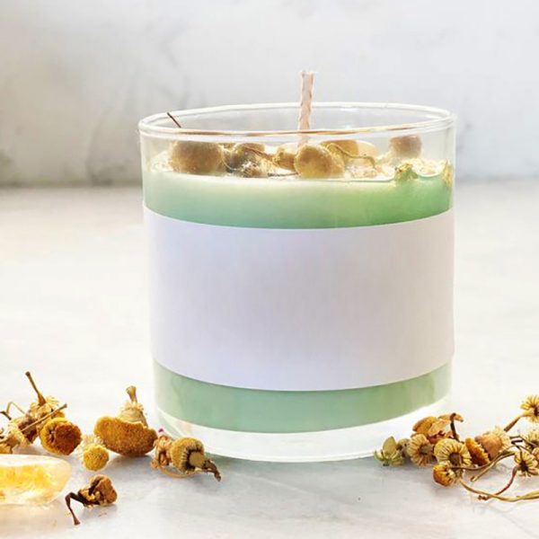 Best Fall Scented Candles White Frosted Scented Candle